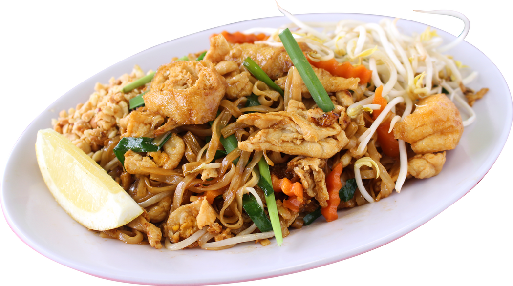 Pad Thai Noodles Cutout